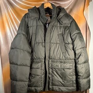 Stoic Dark Green‎ Puffer Jacket XXL. Super warm. Bag b50 b71